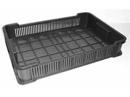 Přepravka na ovoce a zeleninu plastová 600x400x116mm nízká